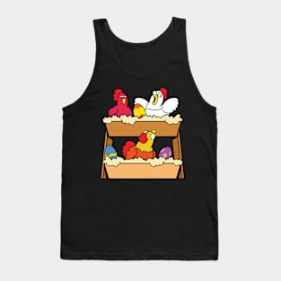 Easter Chicken Tank Top